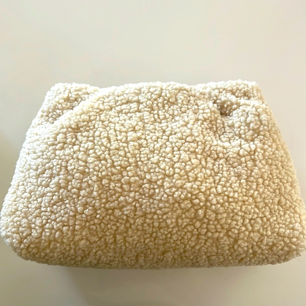 H&M shearling handbag